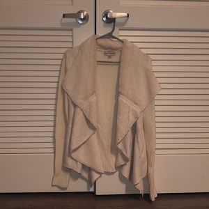Fuzzy Cream Cardigan